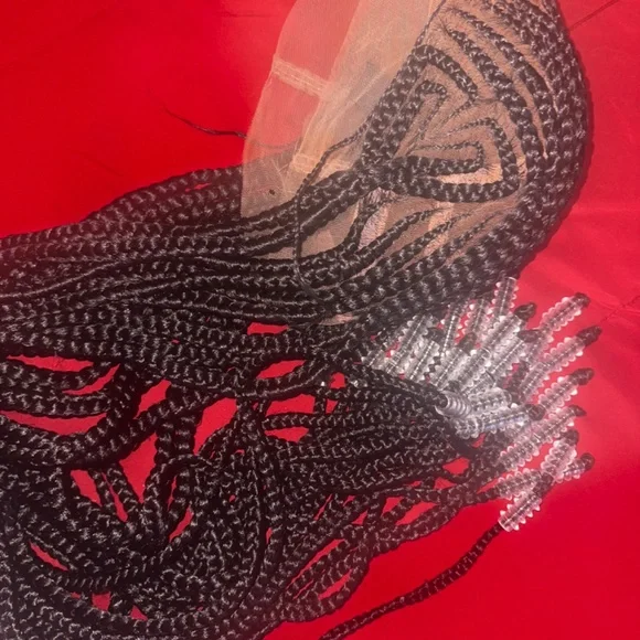Cornrow braids HD full lace wig